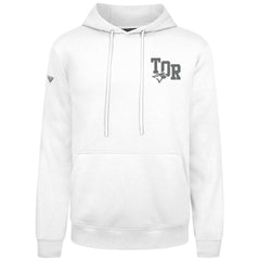 Toronto Blue Jays Levelwear Podium Grain Hoodie - White Hoodies