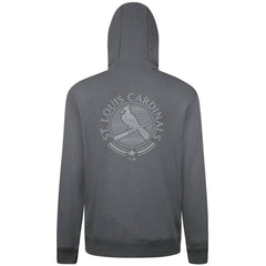 St. Louis Cardinals Levelwear Podium Grain Hoodie - Gray Hoodies