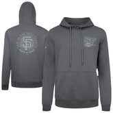 San Francisco Giants Levelwear Podium Grain Hoodie - Gray Hoodies