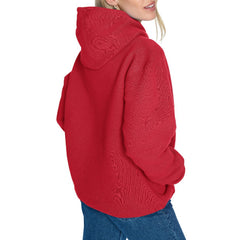 NHL Florida Panthers Starter Women's Fireworks Fleece Hoodie - Red
