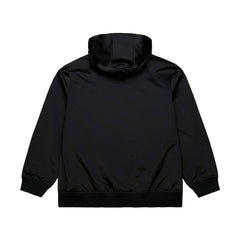 Cleveland Cavaliers Hardwood Classics Nights Walk the Tunnel Satin Bomber Full-Snap Hooded Jacket Black