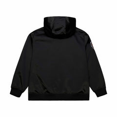 Memphis Grizzlies Hardwood Classics Nights Walk the Tunnel Satin Bomber Full-Snap Hooded Jacket Black