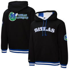 Dallas Mavericks Hardwood Classics Nights Playmaker Fleece Hoodie Black