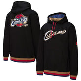 Cleveland Cavaliers Hardwood Classics Nights Playmaker Fleece Hoodie Black