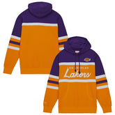 Los Angeles Lakers Head Coach Hoodie Gold/Purple