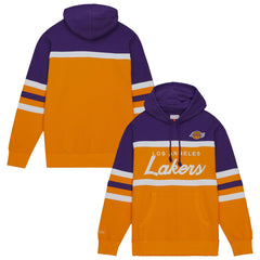 Los Angeles Lakers Head Coach Hoodie Gold/Purple