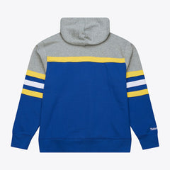 Golden State Warriors Head Coach Hoodie Royal/Gray