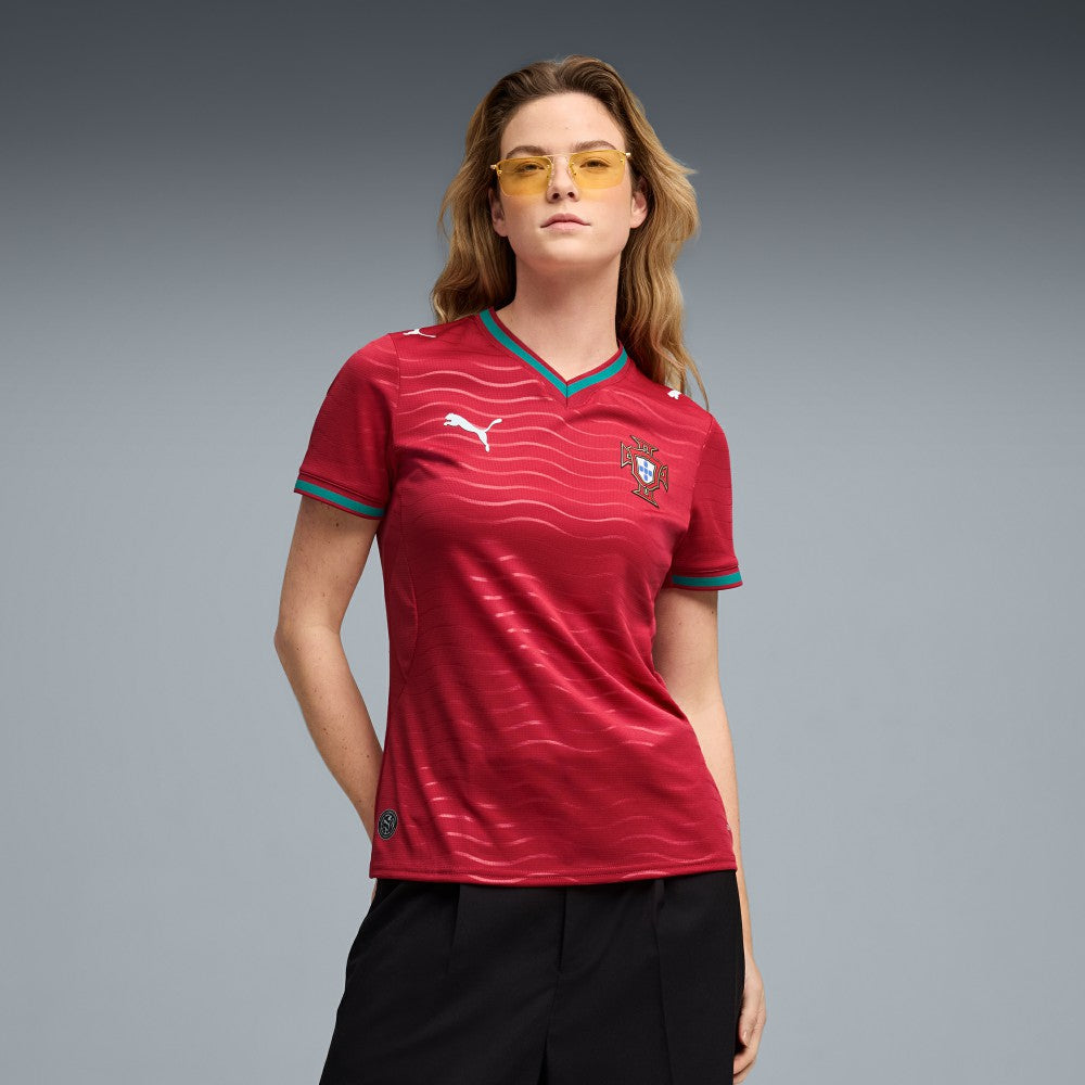 Portugal National Team Women's 2026 Home Replica Jersey Red