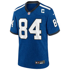 NFL Tyler Warren Indianapolis Colts Alternate 2 Indiana Nights Game Jersey - Heather Royal