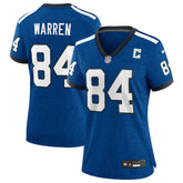 NFL Tyler Warren Indianapolis Colts Women's Alternate 2 Indiana Nights Game Jersey - Heather Royal