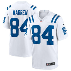 NFL Tyler Warren Indianapolis Colts Game Jersey - White