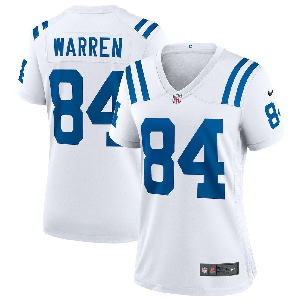 NFL Tyler Warren Indianapolis Colts Women's Game Jersey - White