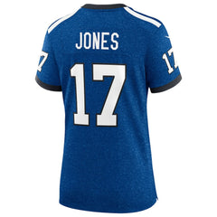 NFL Daniel Jones Indianapolis Colts Women's Alternate 2 Indiana Nights Game Jersey - Heather Royal