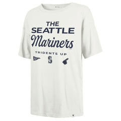 Seattle Mariners '47 Women's Show Off Boyfriend T-Shirt - White T-shirts
