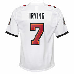 Bucky Irving Tampa Bay Buccaneers Youth White Game Jersey White