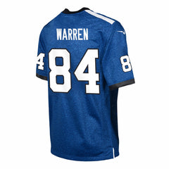 NFL Tyler Warren Indianapolis Colts Youth Alternate 2 Game Jersey - Royal