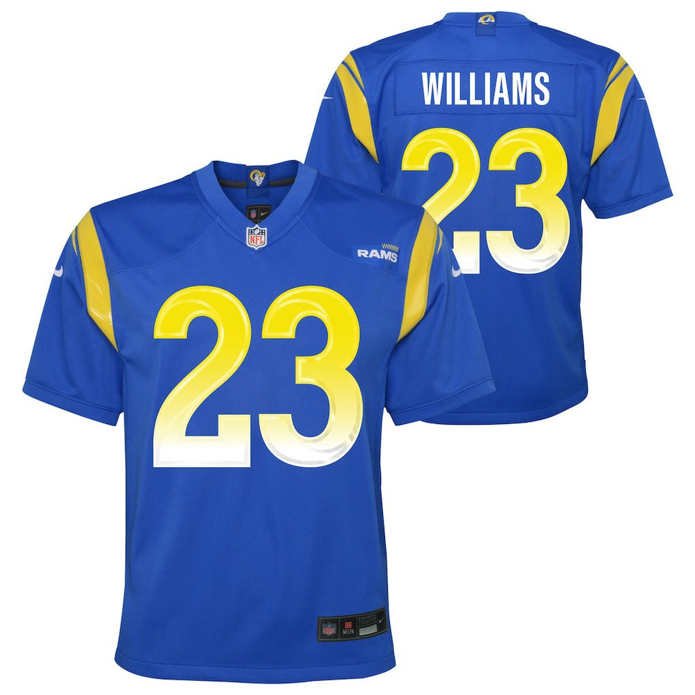NFL Kyren Williams Los Angeles Rams Youth Team Game Jersey - Royal