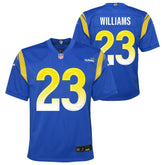 NFL Kyren Williams Los Angeles Rams Youth Team Game Jersey - Royal
