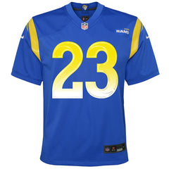 NFL Kyren Williams Los Angeles Rams Youth Team Game Jersey - Royal