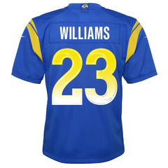NFL Kyren Williams Los Angeles Rams Youth Team Game Jersey - Royal