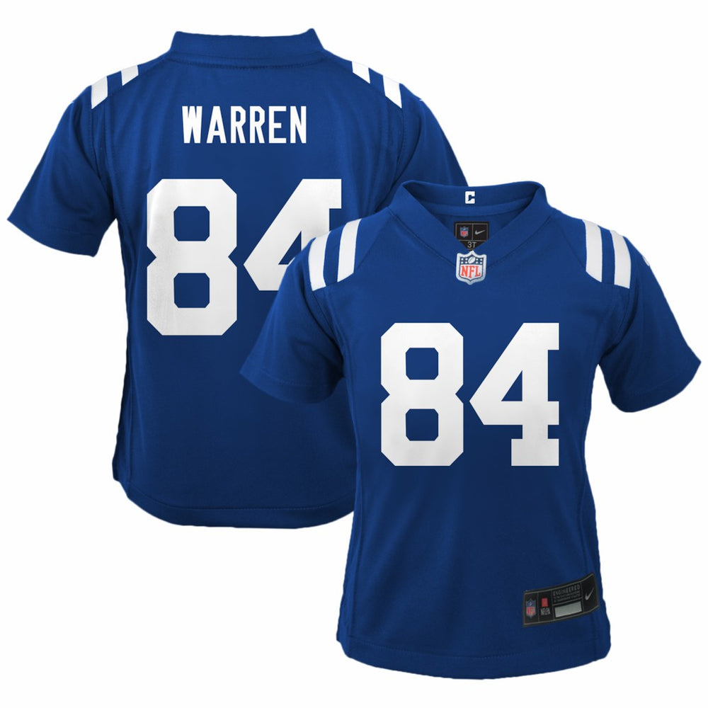 NFL Tyler Warren Indianapolis Colts Preschool Team Game Jersey - Royal