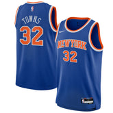 NBA Karl-Anthony Towns New York Knicks Youth Swingman Jersey - Icon Edition - Blue