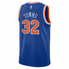 NBA Karl-Anthony Towns New York Knicks Youth Swingman Jersey - Icon Edition - Blue