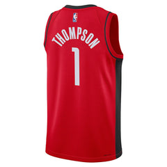 NBA Amen Thompson Houston Rockets Youth Swingman Jersey - Icon Edition - Red
