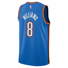 NBA Jalen Williams Oklahoma City Thunder Youth Swingman Jersey - Icon Edition - Blue