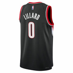 NBA Damian Lillard Portland Trail Blazers Youth Swingman Jersey - Icon Edition - Black