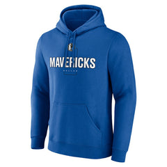 Dallas Mavericks Center Court Name & Number Custom Hoodie Blue