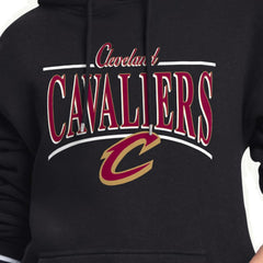 Cleveland Cavaliers Starter Women's Arch Stripe Fleece Hoodie Black
