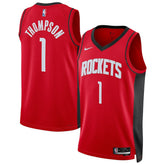 NBA Amen Thompson Houston Rockets Unisex Swingman Player Jersey - Icon Edition - Red