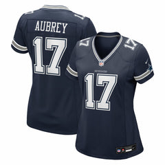 Brandon Aubrey Dallas Cowboys Women's Team Game Jersey Navy