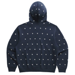 New York Yankees Madhappy Unisex All Over Fleece Full-Zip Hoodie - Navy Hoodies