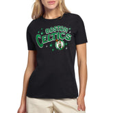 Boston Celtics Starter Women's Fireworks T-Shirt Black