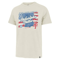 Philadelphia Phillies '47 Regional Franklin T-Shirt - Cream T-shirts