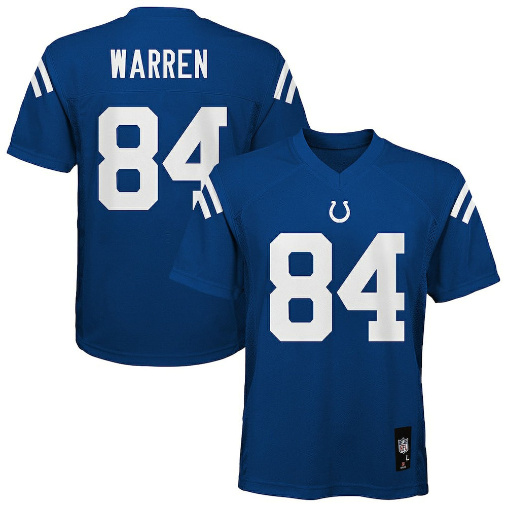 NFL Tyler Warren Indianapolis Colts Outerstuff Youth Replica Player Jersey - Royal for sale