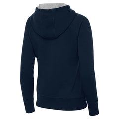 Spain National Team Antigua Women's Takeover Fleece Raglan Full-Zip Hoodie Navy sale