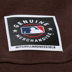 San Diego Padres Mitchell & Ness Women's Script Sweatshirt - Brown Sweatshirts