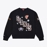 San Francisco Giants Mitchell & Ness Women's Pep Rally Sweatshirt - Black Sweatshirts
