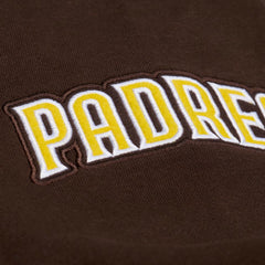 San Diego Padres Mitchell & Ness Women's Pep Rally Sweatshirt - Brown Sweatshirts