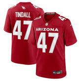 Channing Tindall Arizona Cardinals Team Game Jersey Cardinal