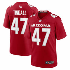 NFL Channing Tindall Arizona Cardinals Team Game Jersey - Cardinal