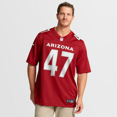NFL Channing Tindall Arizona Cardinals Team Game Jersey - Cardinal