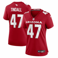 NFL Channing Tindall Arizona Cardinals Women's Team Game Jersey - Cardinal