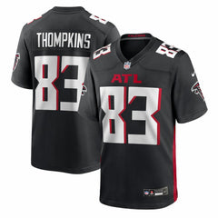NFL Deven Thompkins Atlanta Falcons Team Game Jersey - Black