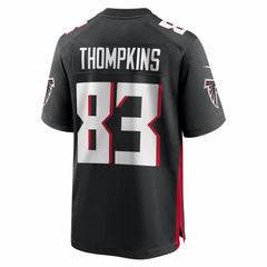 NFL Deven Thompkins Atlanta Falcons Team Game Jersey - Black