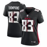 NFL Deven Thompkins Atlanta Falcons Women's Team Game Jersey - Black