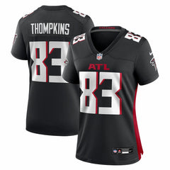 Deven Thompkins Atlanta Falcons Women's Team Game Jersey Black